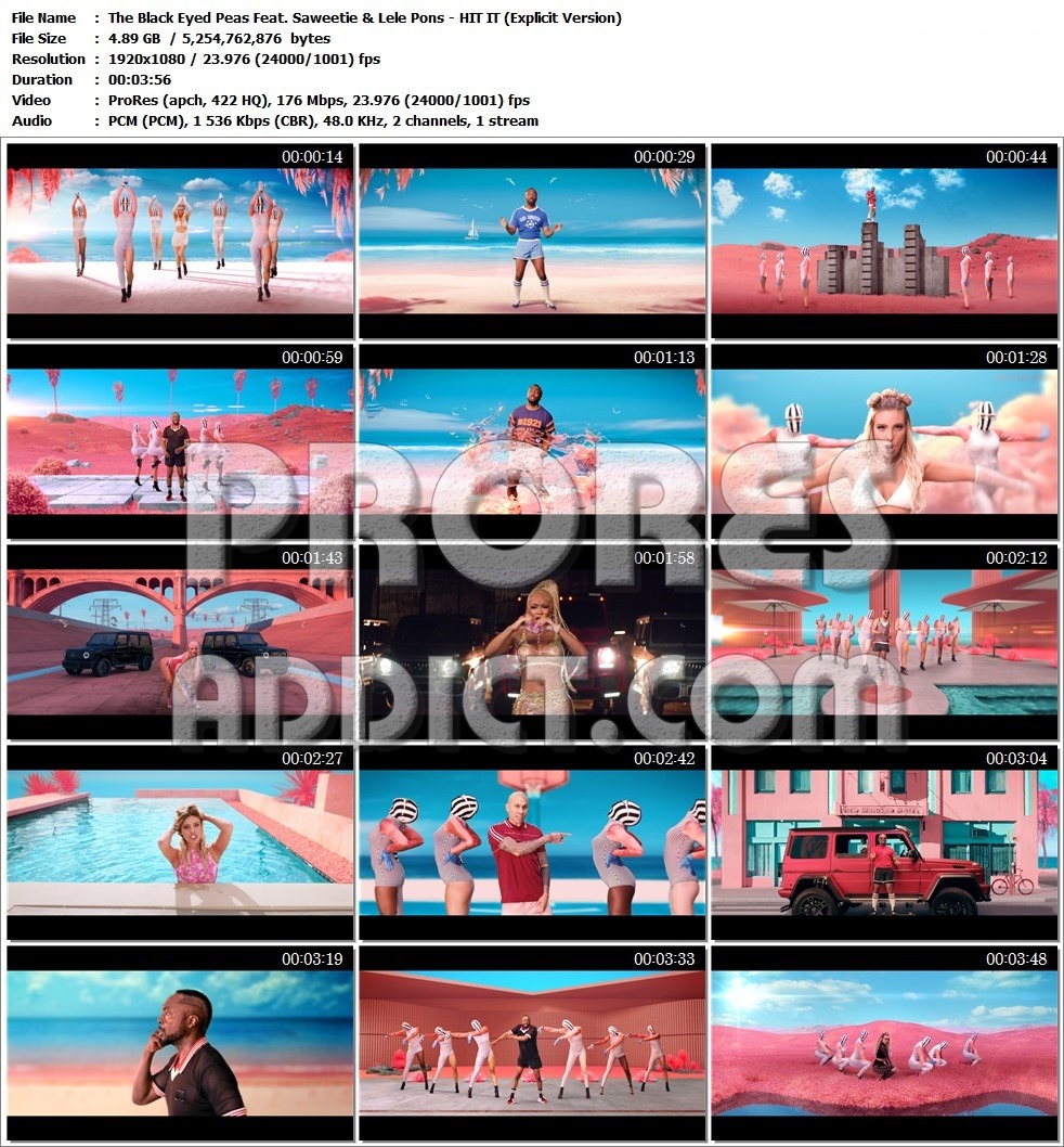 The Black Eyed Peas Feat. Saweetie & Lele Pons HIT IT (Explicit